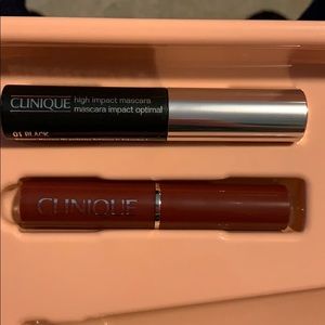 Clinique Mascara and Lipstick